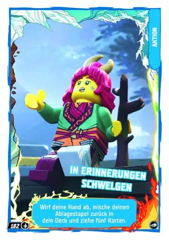 NINJAGO Trading Card Game (German) Series 10 - # 182 In Erinnerungen Schwelgen