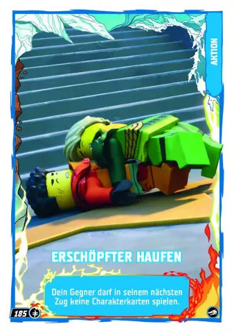 NINJAGO Trading Card Game (German) Series 10 - # 185 Erschöpfter Haufen