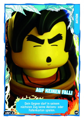 NINJAGO Trading Card Game (German) Series 10 - # 188 Auf Keinen Falli