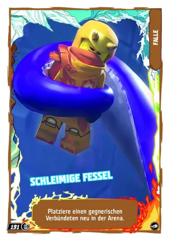 NINJAGO Trading Card Game (German) Series 10 - # 191 Schleimige Fessel