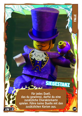 NINJAGO Trading Card Game (German) Series 10 - # 196 Siegestanz