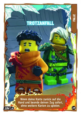 NINJAGO Trading Card Game (German) Series 10 - # 204 Trotzanfall