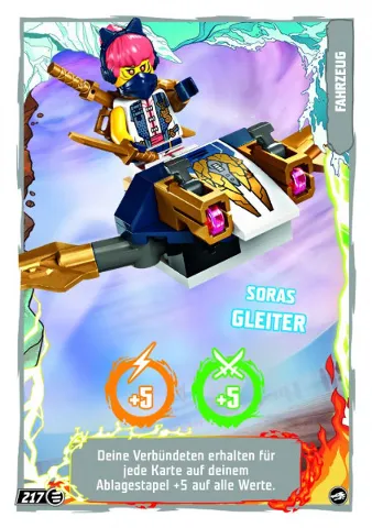 NINJAGO Trading Card Game (German) Series 10 - # 217 Soras Gleiter
