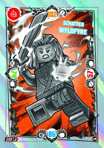 NINJAGO Trading Card Game (German) Series 10 - # 255 Schatten Wyldfyre