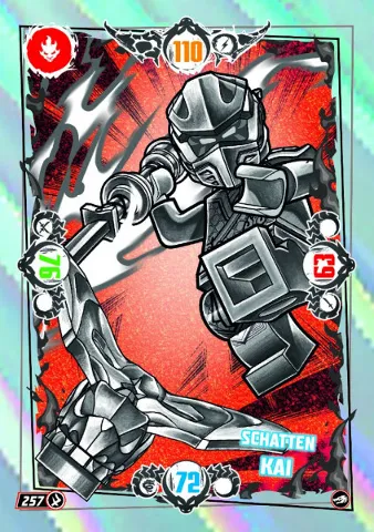 NINJAGO Trading Card Game (German) Series 10 - # 257 Schatten Kai