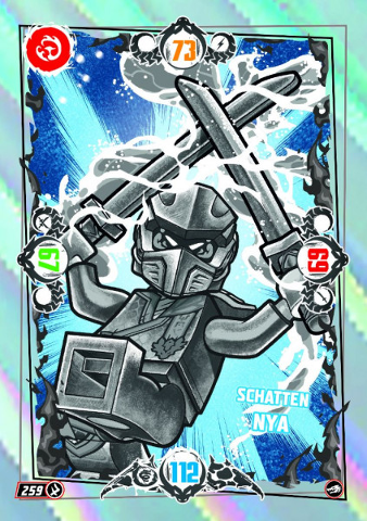 NINJAGO Trading Card Game (German) Series 10 - # 259 Schatten Nya