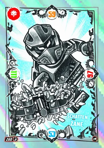 NINJAGO Trading Card Game (German) Series 10 - # 260 Schatten Zane