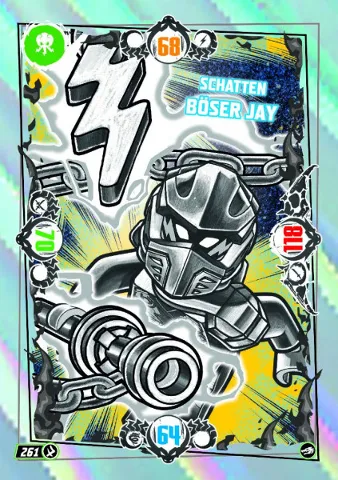 NINJAGO Trading Card Game (German) Series 10 - # 261 Schatten Böser Jay