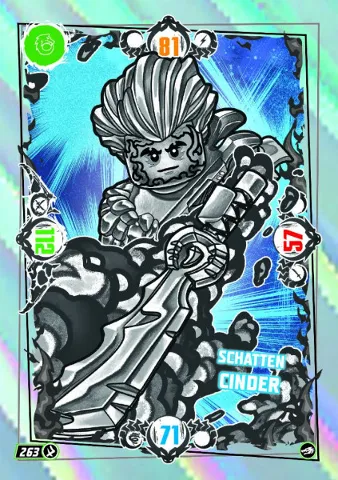 NINJAGO Trading Card Game (German) Series 10 - # 263 Schatten Cinder