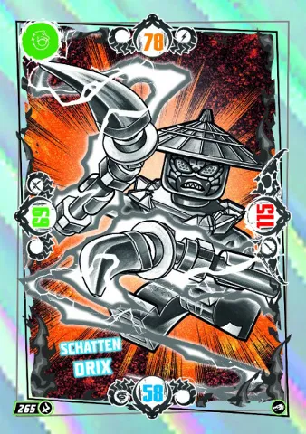 NINJAGO Trading Card Game (German) Series 10 - # 265 Schatten Drix