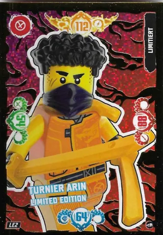 NINJAGO Trading Card Game (German) Series 10 - # LE2 Turnier Arin Limited Edition