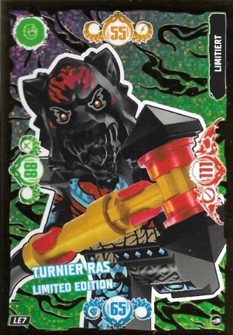 NINJAGO Trading Card Game (German) Series 10 - # LE7 Turnier Ras Limited Edition