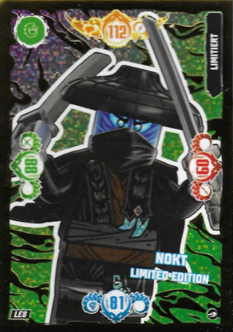 NINJAGO Trading Card Game (German) Series 10 - # LE8 Nokt Limited Edition