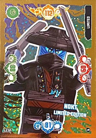 NINJAGO Trading Card Game (English) Series 10 - # LE18 Nokt Limited Edition