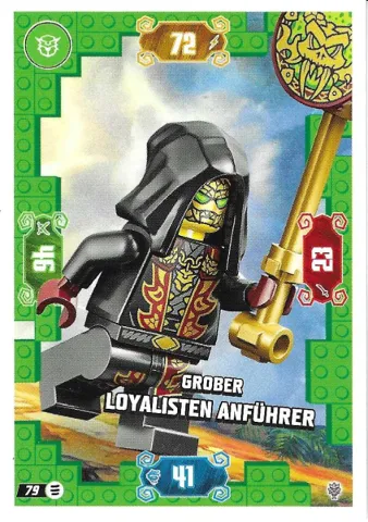 NINJAGO Trading Card Game (German) Series 11 - # 79 Großer Loyalistischer Anführer