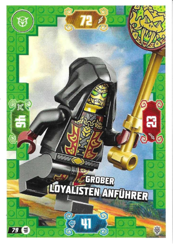NINJAGO Trading Card Game (German) Series 11 - # 79 Großer Loyalistischer Anführer