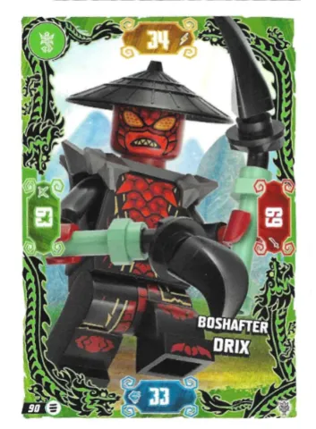 NINJAGO Trading Card Game (German) Series 11 - # 90 Boshafter Drix