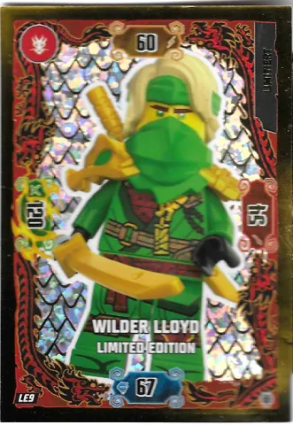 NINJAGO Trading Card Game (German) Series 11 - # LE9 Wilder Lloyd Limited Edition