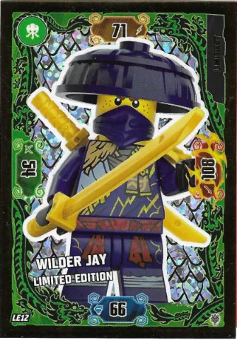 NINJAGO Trading Card Game (German) Series 11 - # LE12 Wilder Jay Limited Edition
