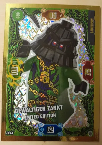 NINJAGO Trading Card Game (German) Series 11 - # LE14 Gewaltiger Zarkt Limited Edition