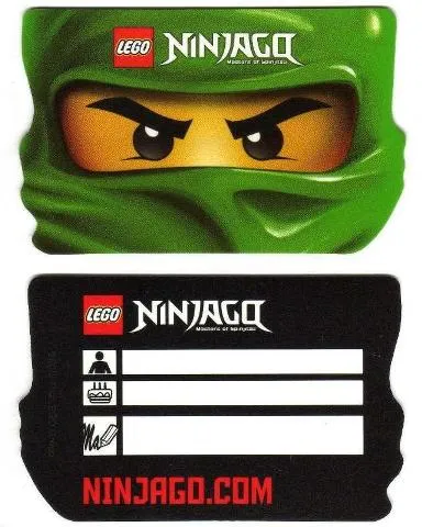 ID Card, Green Ninjago Head