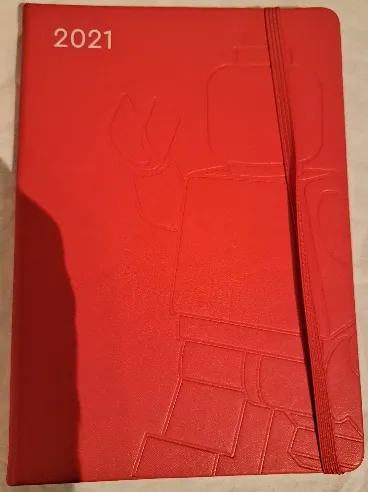 Notebook, 2021 with Debossed Minifigure Outline