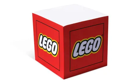 Memo Pad Block - Classic LEGO Logo #1