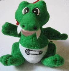 Dragon Plush, Ollie - Mini Baby in Nappy (LEGOLAND Windsor Meal Toy)