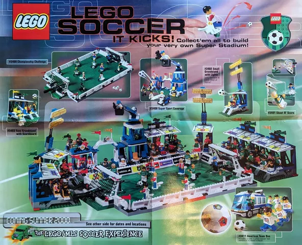 Soccer Poster, It Kicks! - The LEGO/MLS Soccer Experience Truck Tour