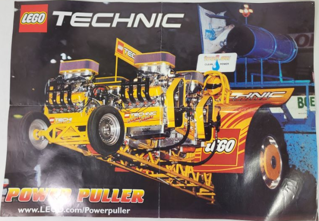 Technic Poster Power Puller / Silver Champion