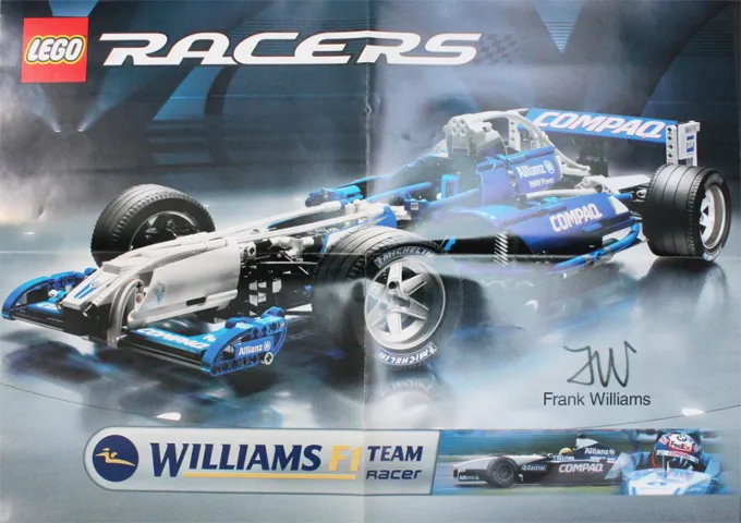 Racers Poster Williams F1 Team Racer