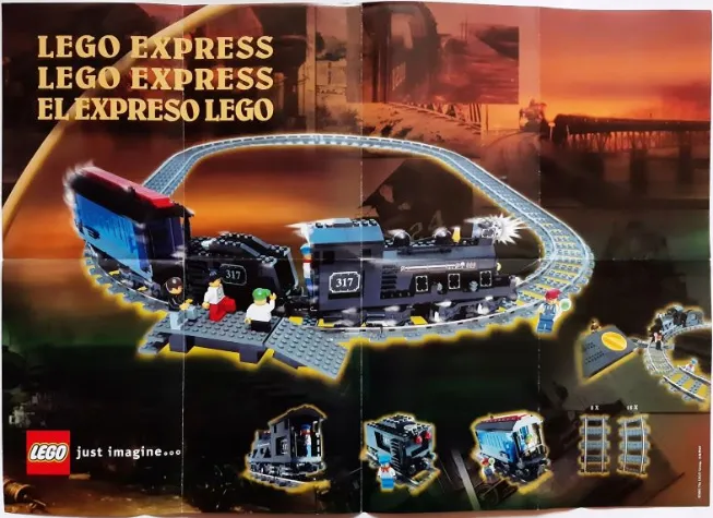 Train Poster 2002 LEGO Express (418.9939)