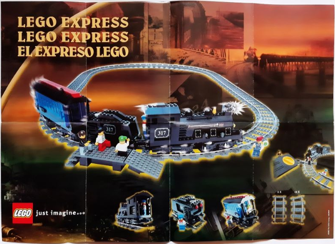 Train Poster 2002 LEGO Express (418.9939)