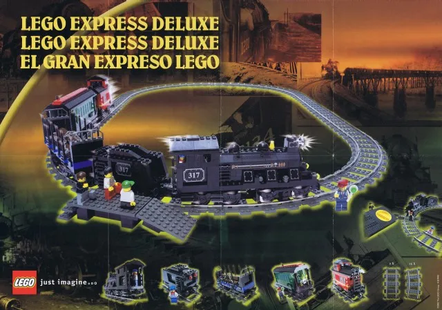 Train Poster 2002 LEGO Express Deluxe (418.9940)
