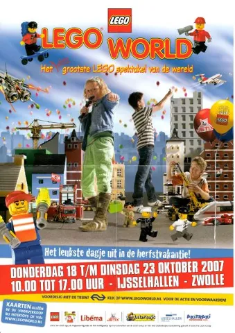 LEGO World Zwolle 2007 Poster