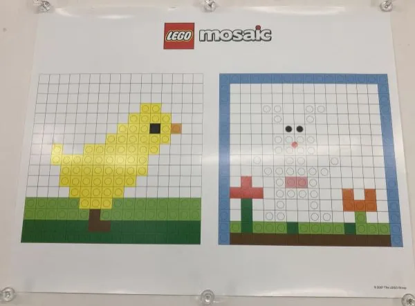 Mosaic Poster, Easter Ideas