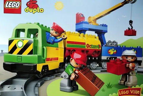 Duplo Poster, Lego Ville Train