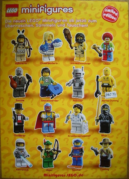 Minifigure Collection Vol. 1 Poster (Double-Sided)