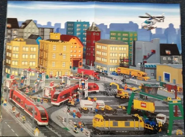 City Poster 2010 3 of 3 / Lego Universe (Double-Sided)