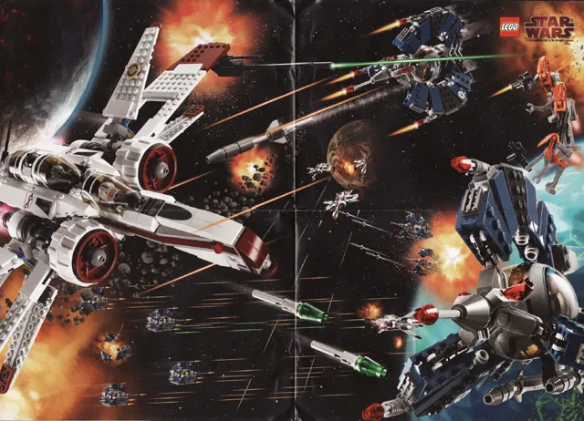 Star Wars / Space Police 3 Poster, Double-Sided