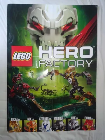 Hero Factory Poster 2011 (4645432 / 4652444)