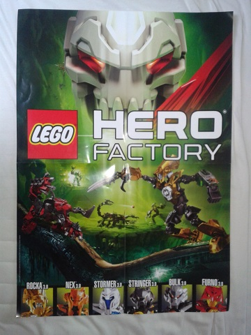 Hero Factory Poster 2011 (4645432 / 4652444)