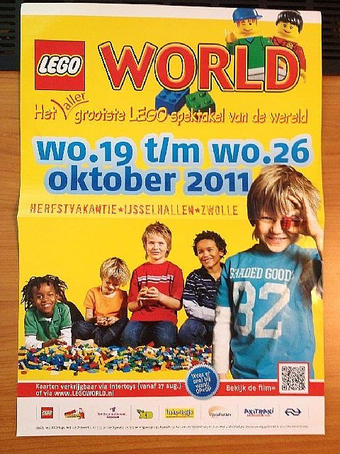 LEGO World Zwolle 2011 Poster