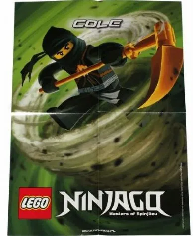 NINJAGO Poster 2011 - Cole