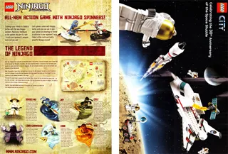 Ninjago / City Space Shuttle 30th Anniversary Double-Sided Poster