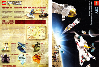 Ninjago / City Space Shuttle 30th Anniversary Double-Sided Poster