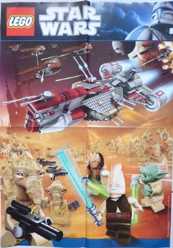 Star Wars Clone Wars Poster, Republic Frigate (Single-Sided - 4645869)