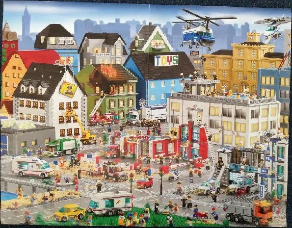 City Poster 2012 2 of 3 / Minifigures Series 7 (Double-Sided)