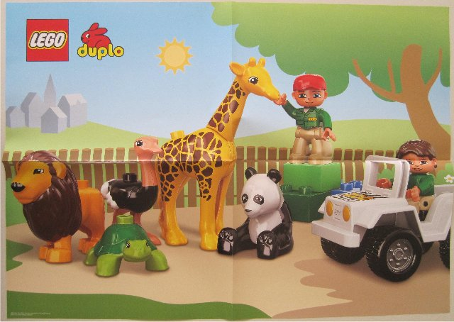 Duplo Poster, Zoo (6003730)