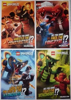 NINJAGO Poster 2012 - Constrictai / Fangpyre / Hypnobrai / Venomari